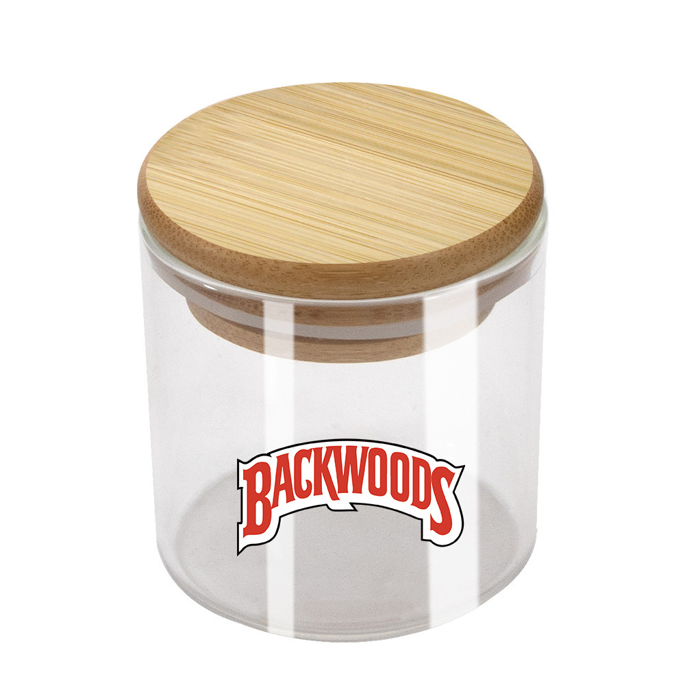 Hộp đựng thảo mộc kín khí bảo quản thảo mộc gỗ tre tự nhiên backwoods