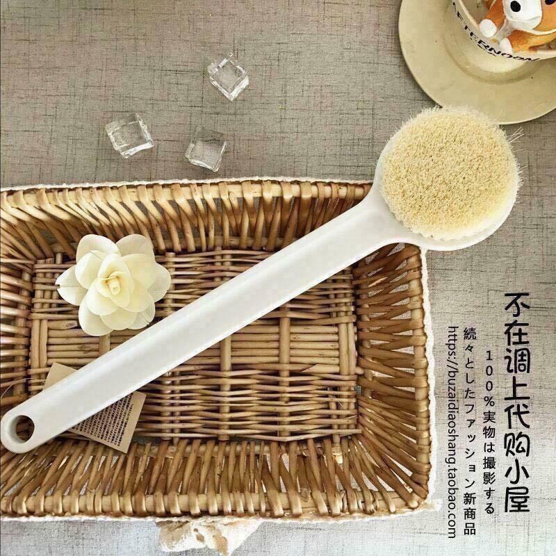 Bàn chải cọ lưng cầm tay siêu mềm - hàng xuất Nhật, ban chai co lung cam tay sieu mem - hang xuat Nhat