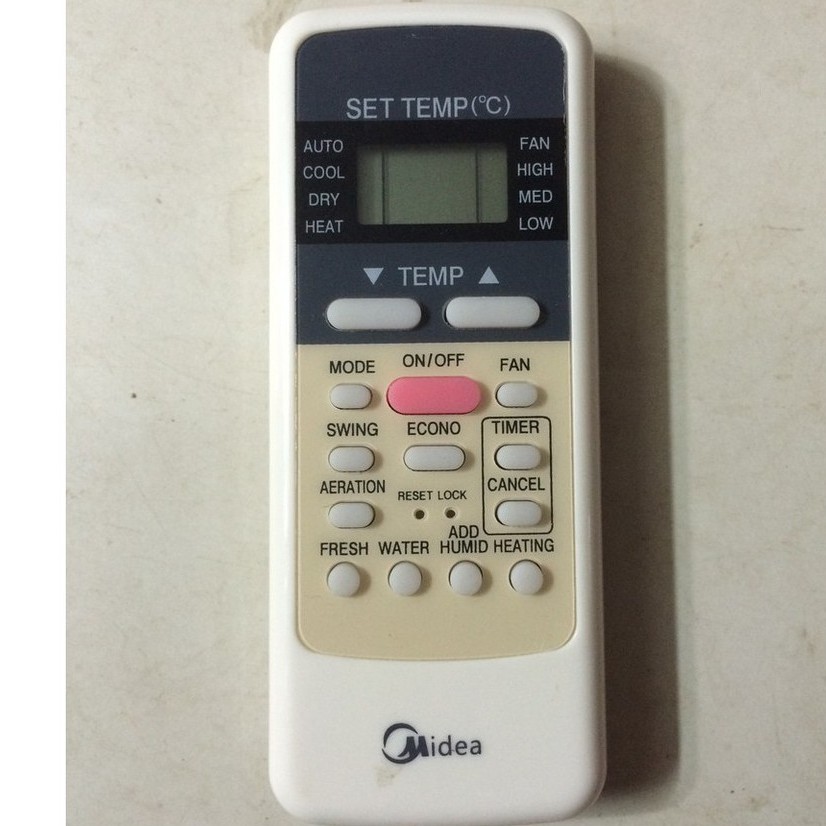 Điều khiển điều hòa MIDEA cao cấp