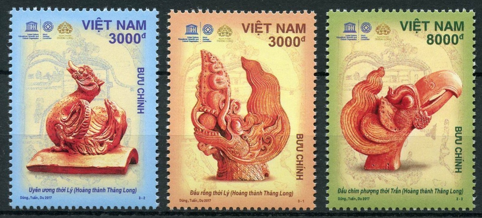 Tem Sưu Tập Ms 1081 Tem Việt Nam Khu Trung Tâm Hoàng Thành Thăng Long