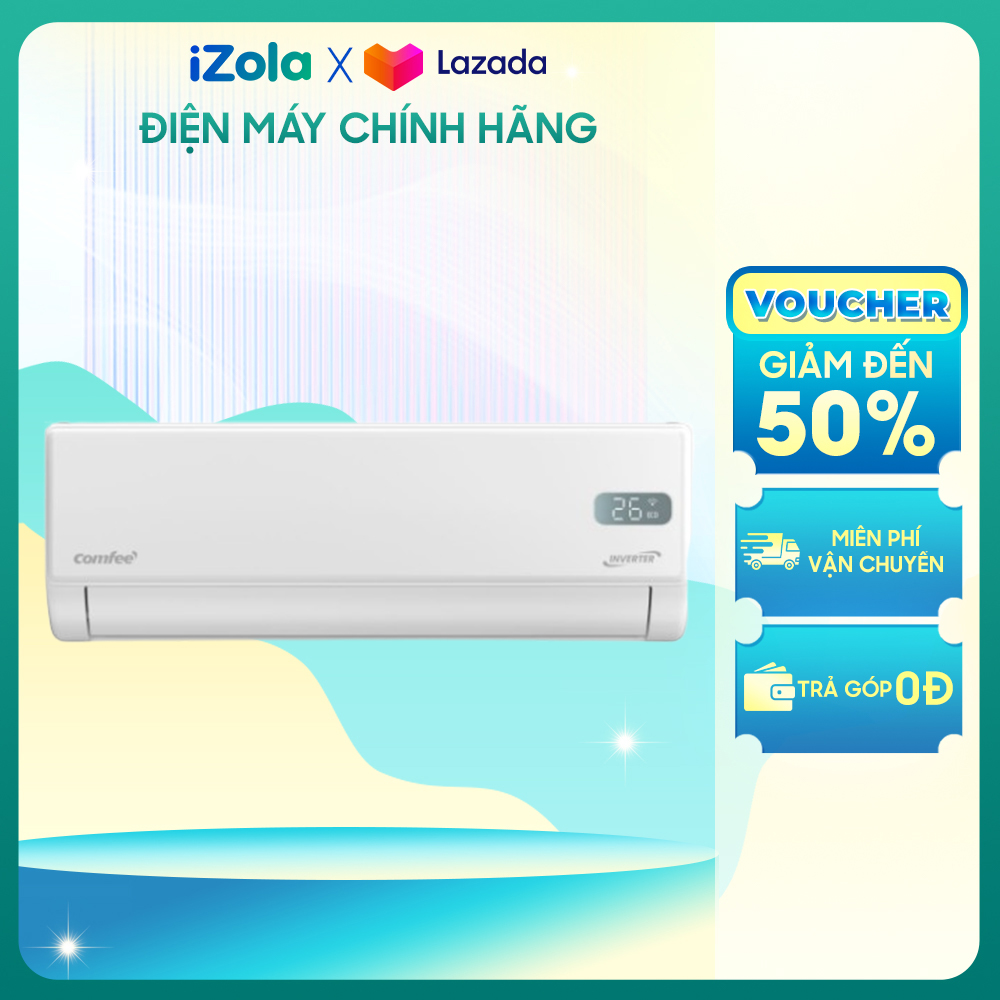 [GIAO TẠI HCM] CFS-10VGPF - Máy lạnh Comfee Inverter 1 HP CFS-10VGPF, follow me - chức năng cài đặt 