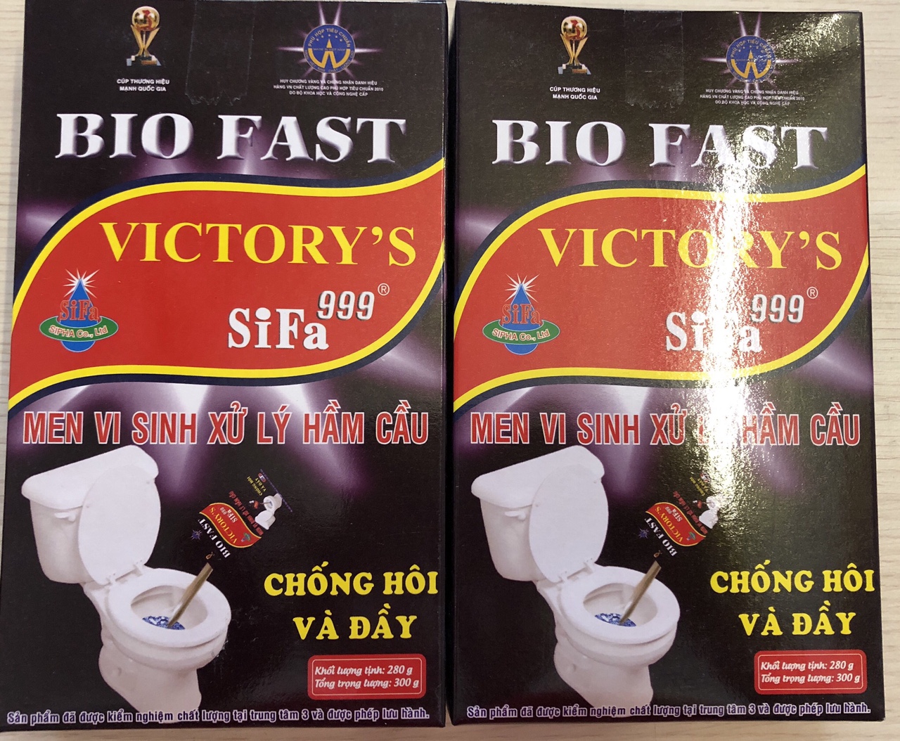 Men Vi Sinh Khử Mùi Hôi Hầm Cầu, Bể Phốt Bio Fast 300g - Sifa/Zifat