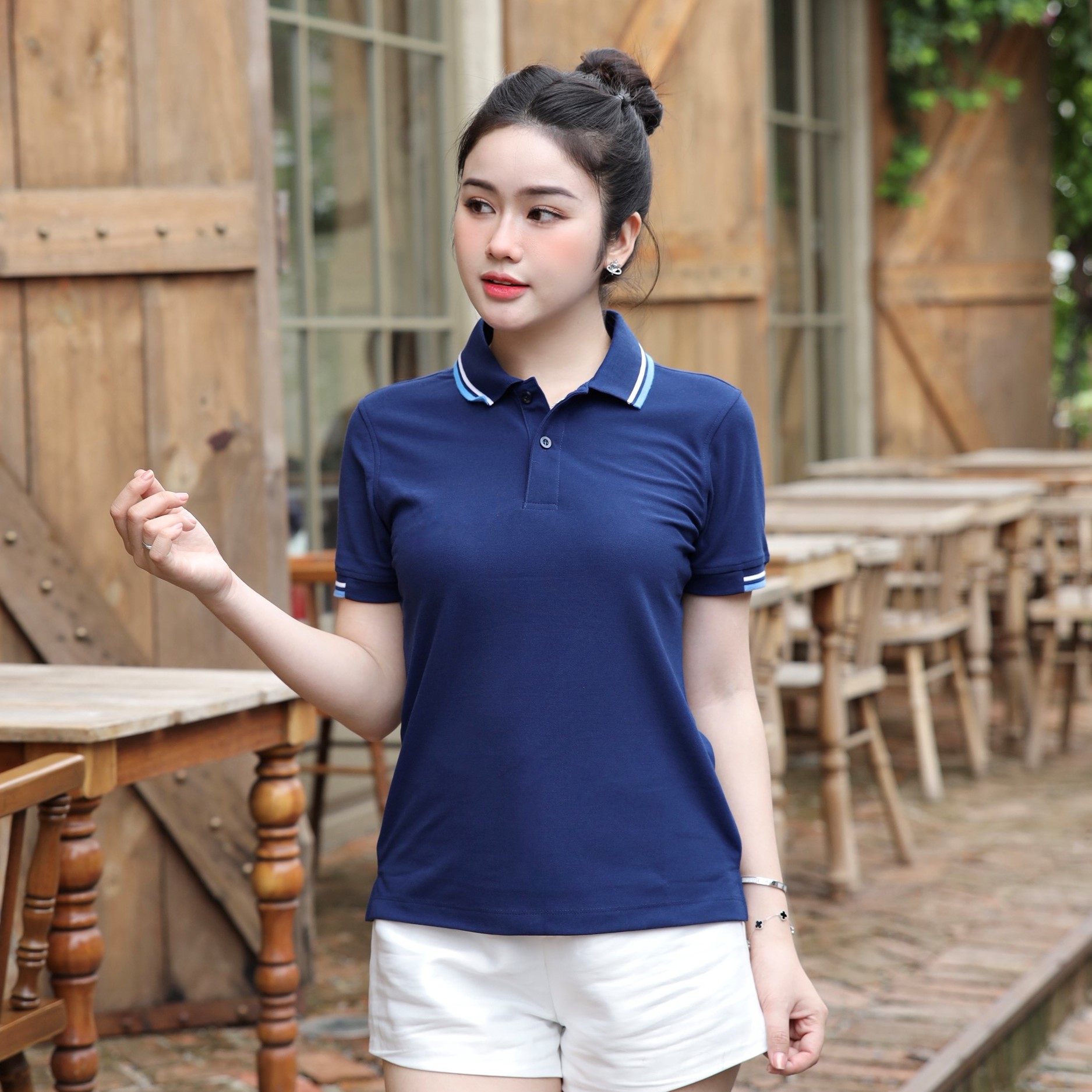 Áo polo nữ poligan nhập khẩu thá¡ lan