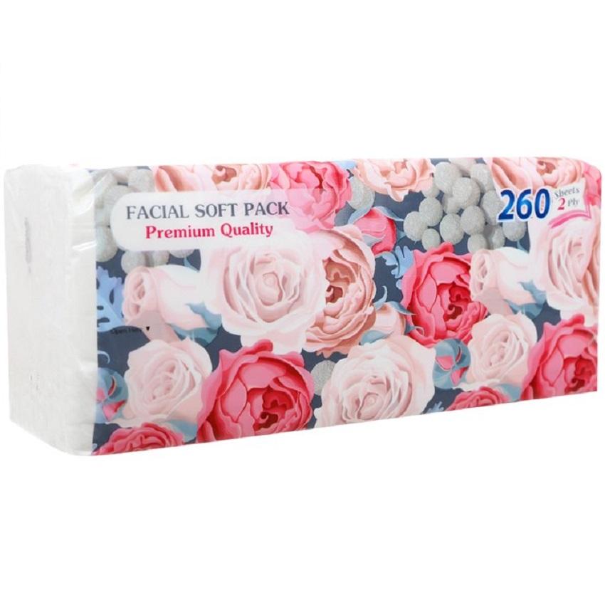 Khăn giấy thếp Hensley cao cấp 260 Tờ ( 2 lớp )