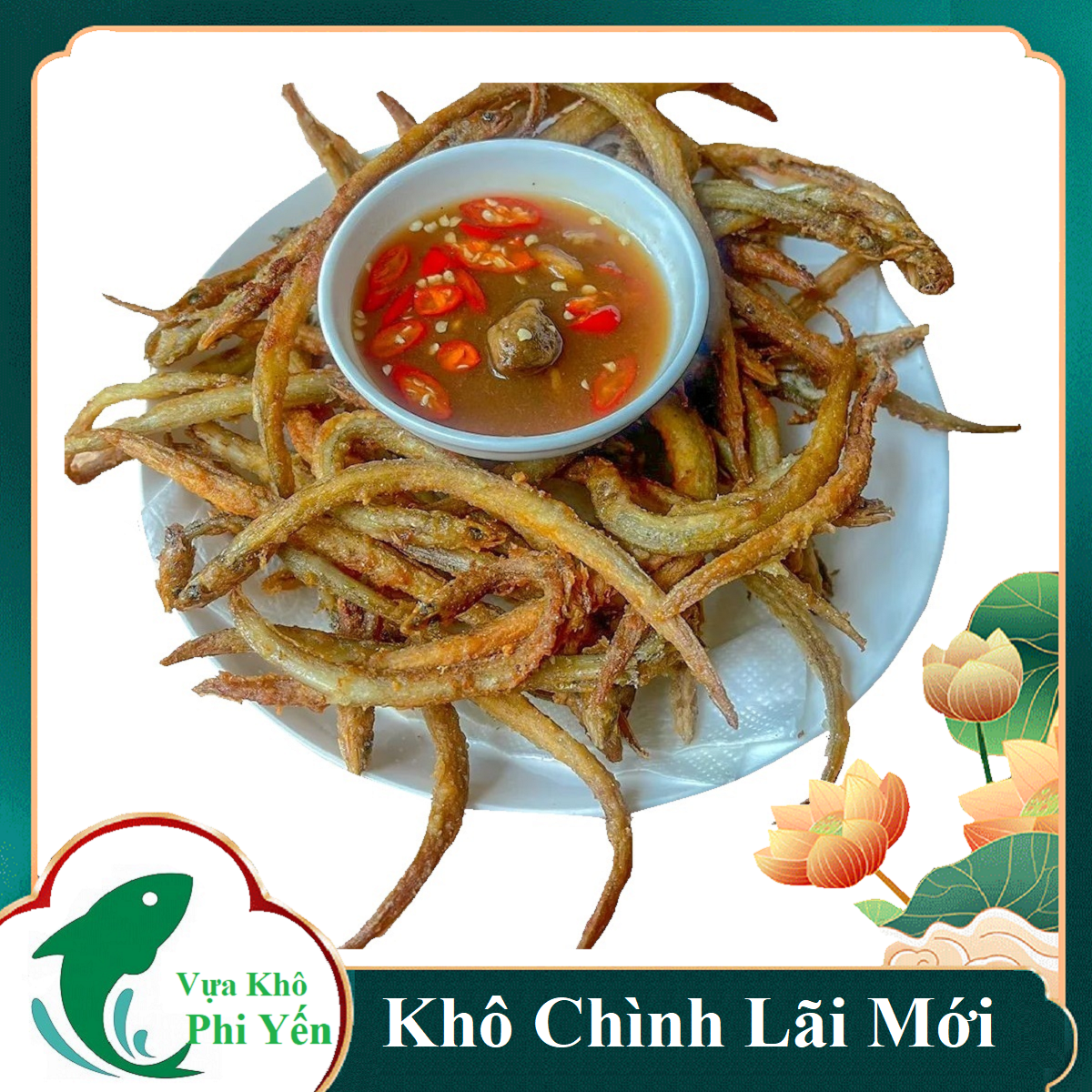 Khô cá chình trứng giòn giòn siêu ngọt- khô cá lãi trứng siêu ngon giòn