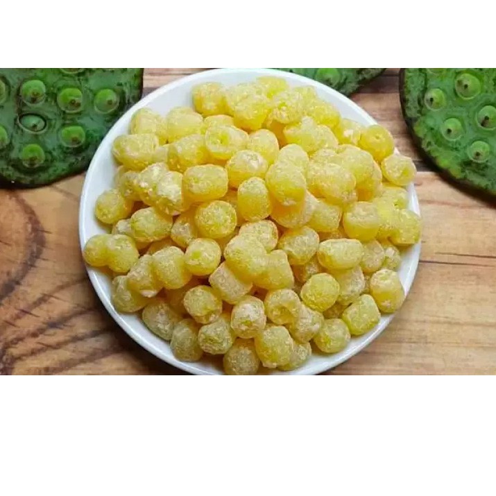 Mứt hạt sen huế -nguyên liệu làm bánh trung thu - 100gr