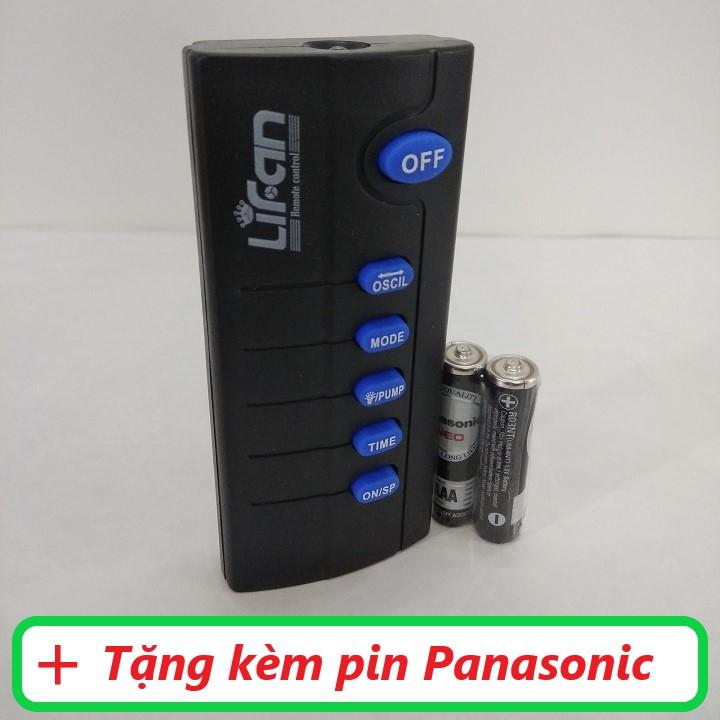 Remote điều khiển quạt Lifan + 2 Pin AAA
