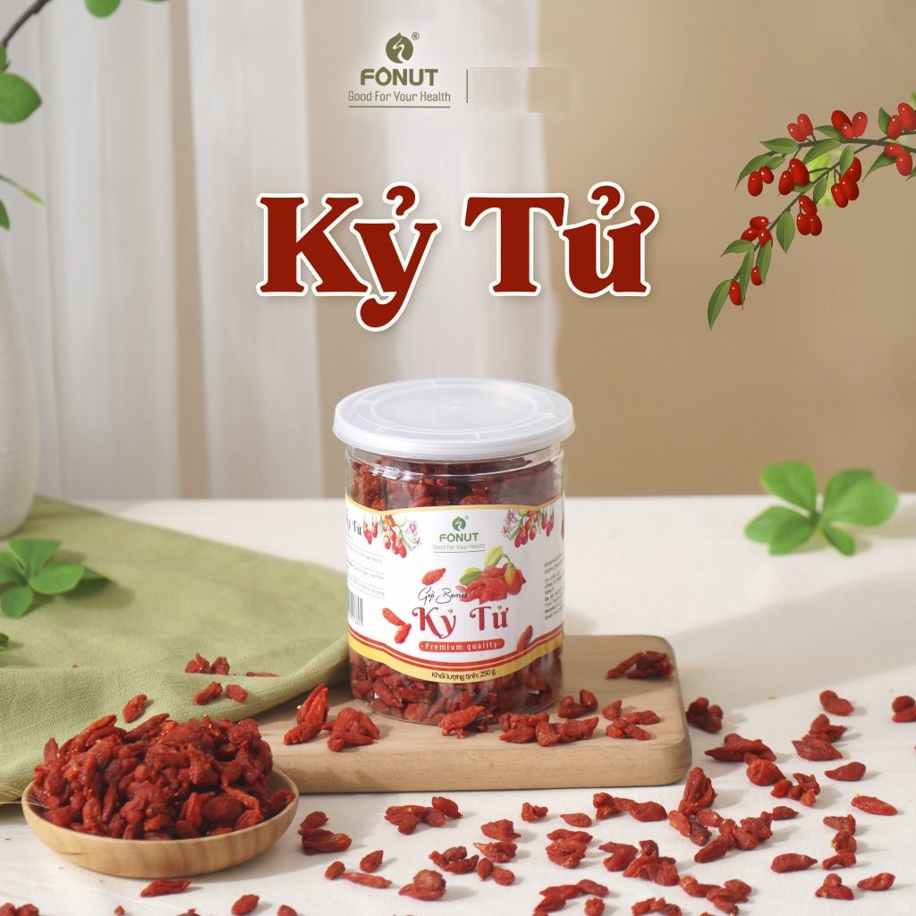 Hạt fonut- kỷ tử khô 250gr