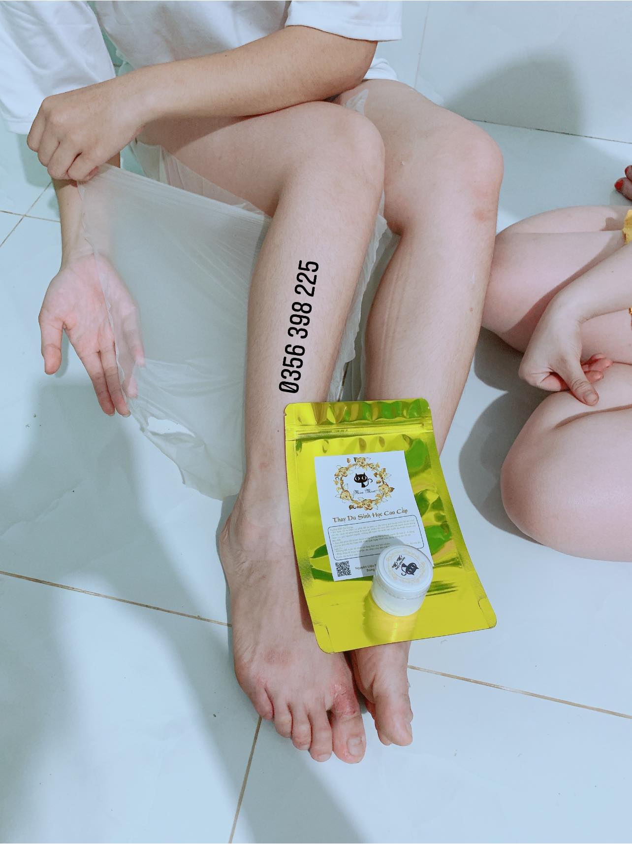 Bộ lột chân cao cấp miu miu