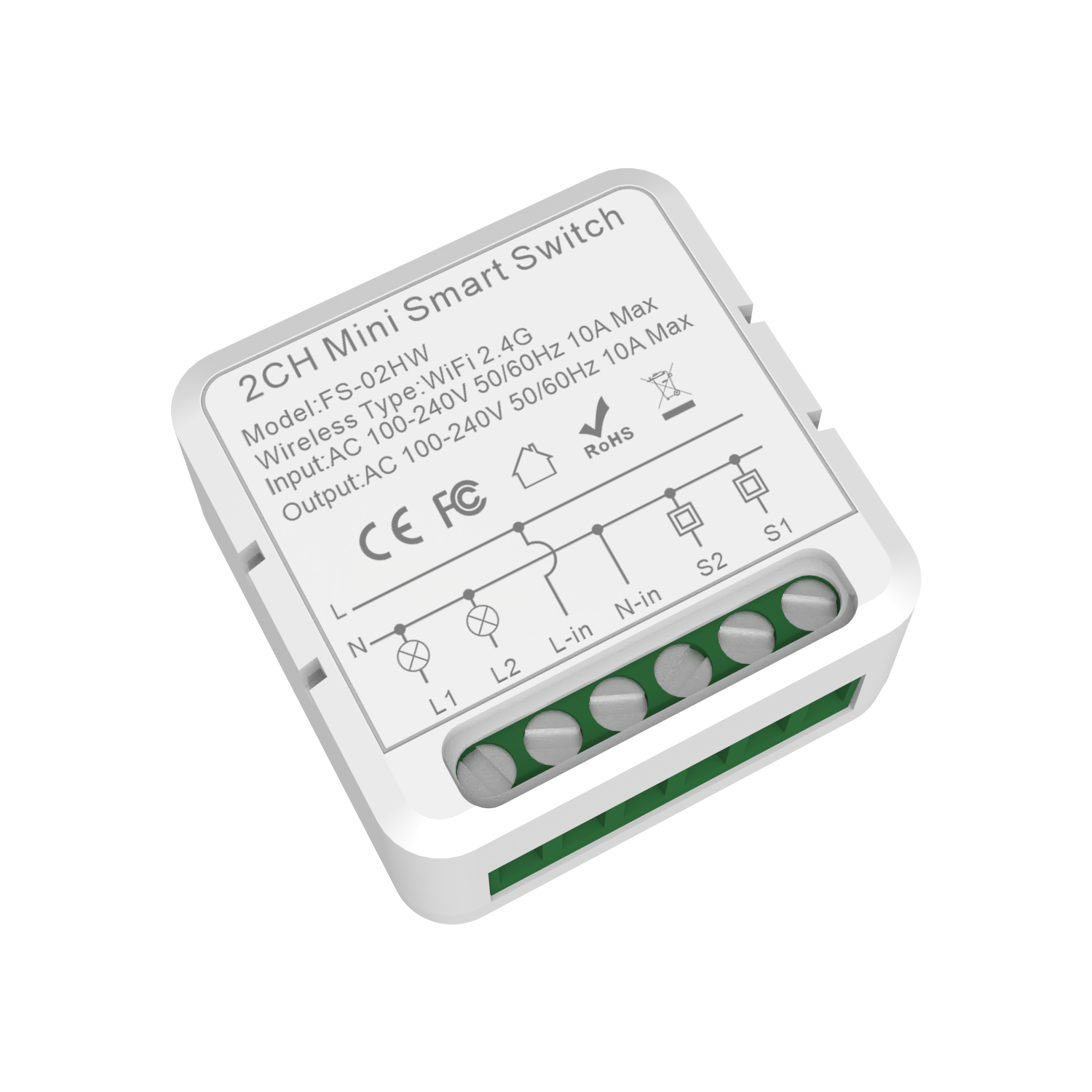 Công tắc Tuya smart module DIY Wifi và Zigbee hỗ trợ công tắc cơ hai chiều, ra lệnh giọng nói Google hoặc Alexa