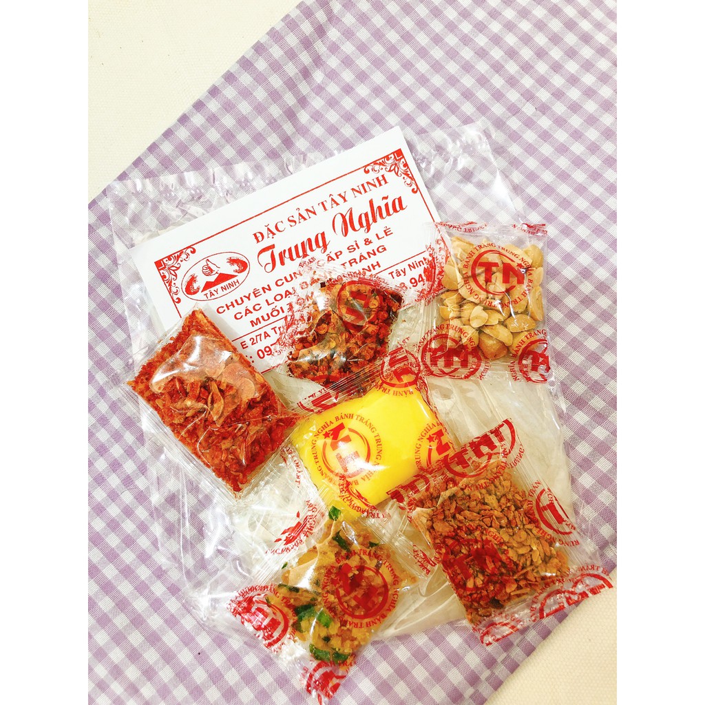 Bánh Tráng bơ cuôn Trung nghĩa