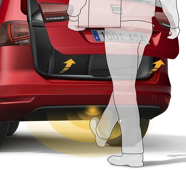 Auto mở cốp khi đá cốp sau dành cho các xe có cốp điện cả hatchback và sedan