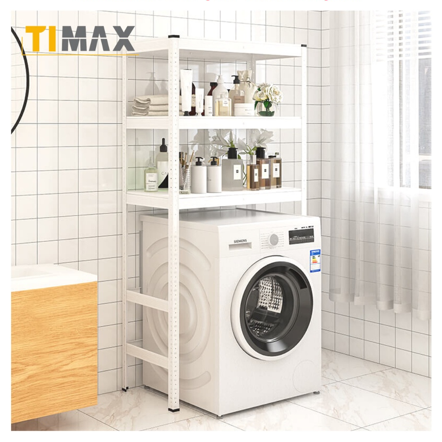 Kệ máy giặt 3 tầng TIMAX, Thép cường lực POSCO siêu dày 1.8mm chắc chắn