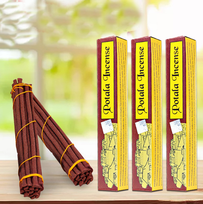 Combo 1-2-3 hộp Hương trầm Potala thủ công Tây Tạng HTT01 (số lượng theo lựa chọn)