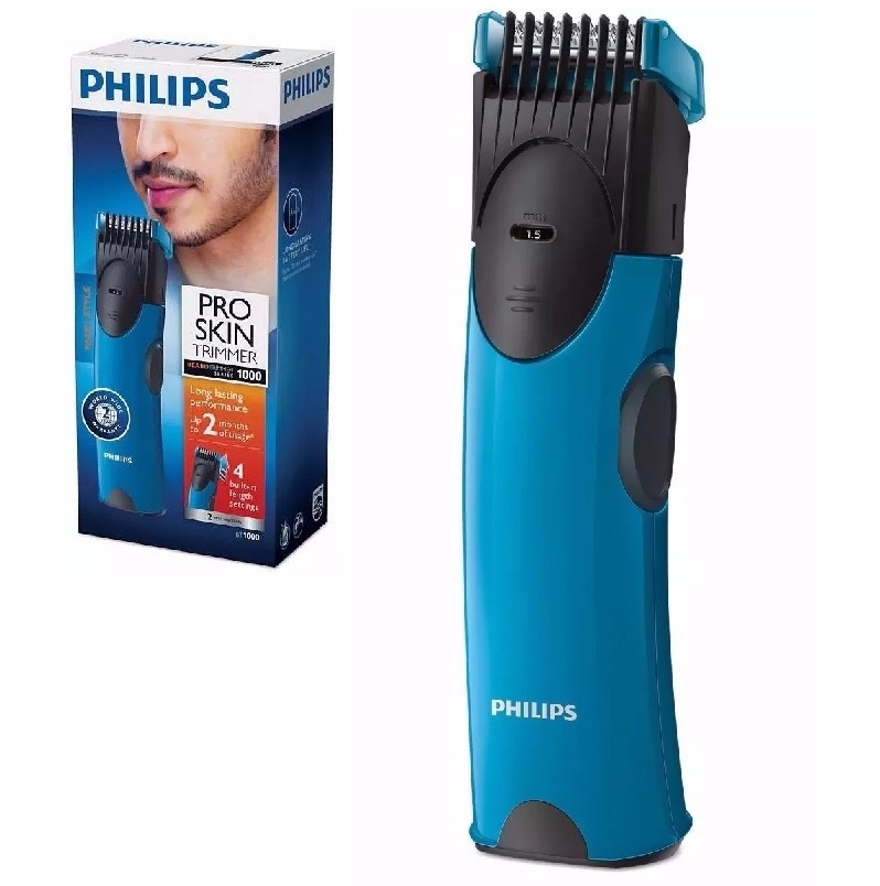 TÔNG ĐƠ CẮT TÓC , TỈA RÂU ĐA NĂNG PHILIPS BT-1000 sử dụng 2 pin AA