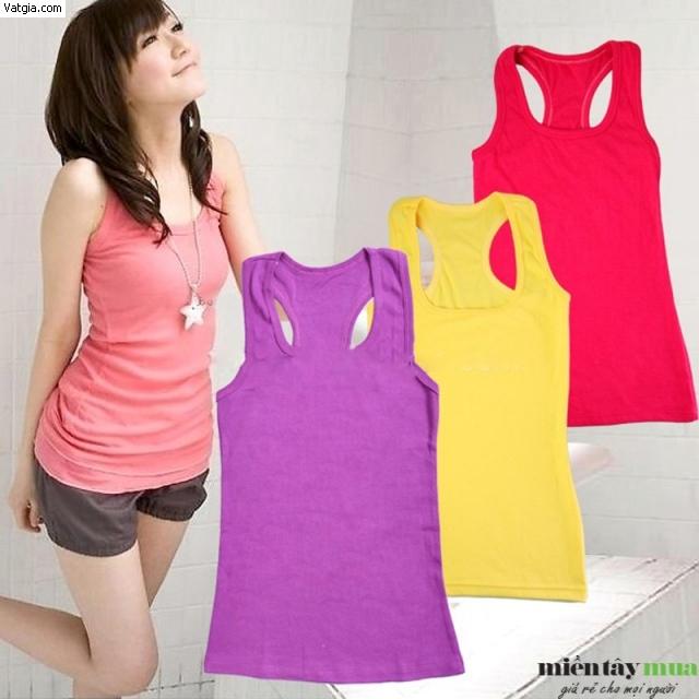 Combo 5 áo thun 3 lổ nhiều màu