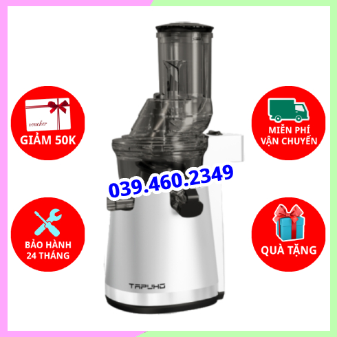 Máy ép chậm tapuho ts30 - thương hiệu đức - ép trái cây hoa quả, siêu kiệt bã, dễ vệ sinh