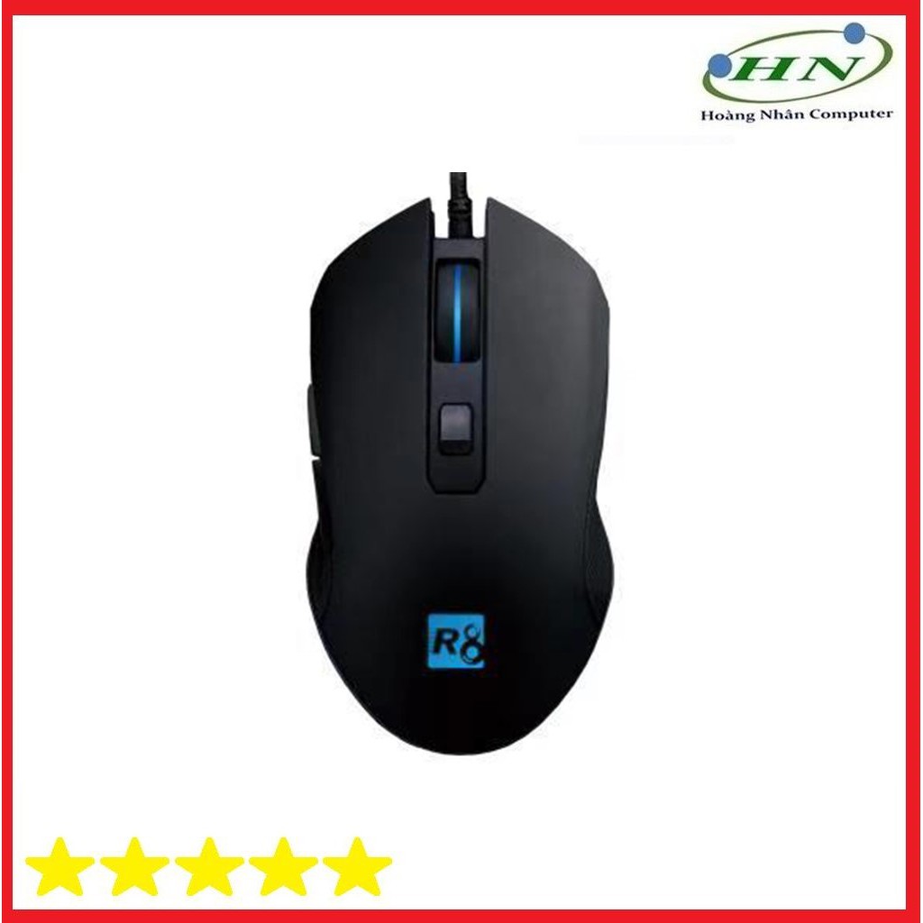 Chuột game 6d r8 1617b dpi 3200 led