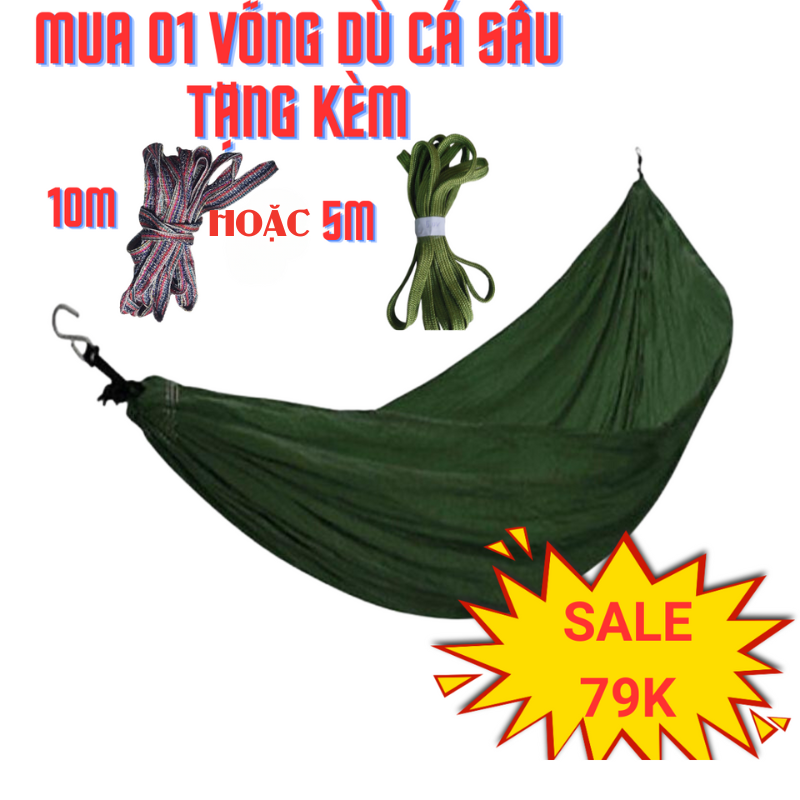Võng dù cá sấu 2 lớp khổ 120x 220cm, vải võng dù dày bóng đẹp,thoáng mát, không đổ lông hàng chuẩn loại 1