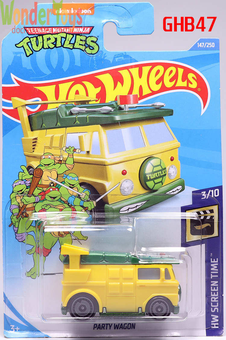 Xe mô hình hot wheels party wagon collections hw screen time - 2020 - ghb47