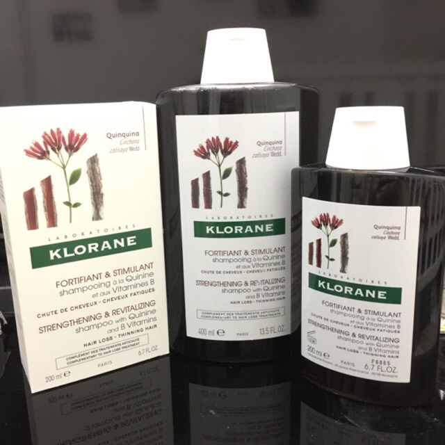 [HCM]Dầu Gội Klorane 400ml Làm Dày Tóc