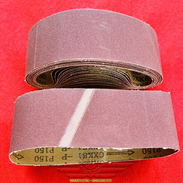 Combo 5 đai nhám vòng xe tăng 75*533mm