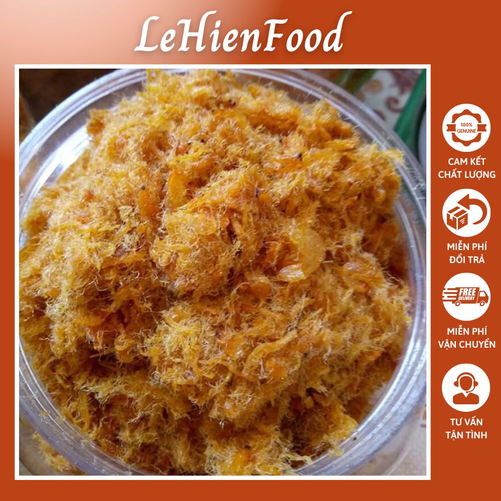 Ruốc Thịt Tôm Tép thơm ngon Hạ Long 1KG ( 2 hộp 500Gr )