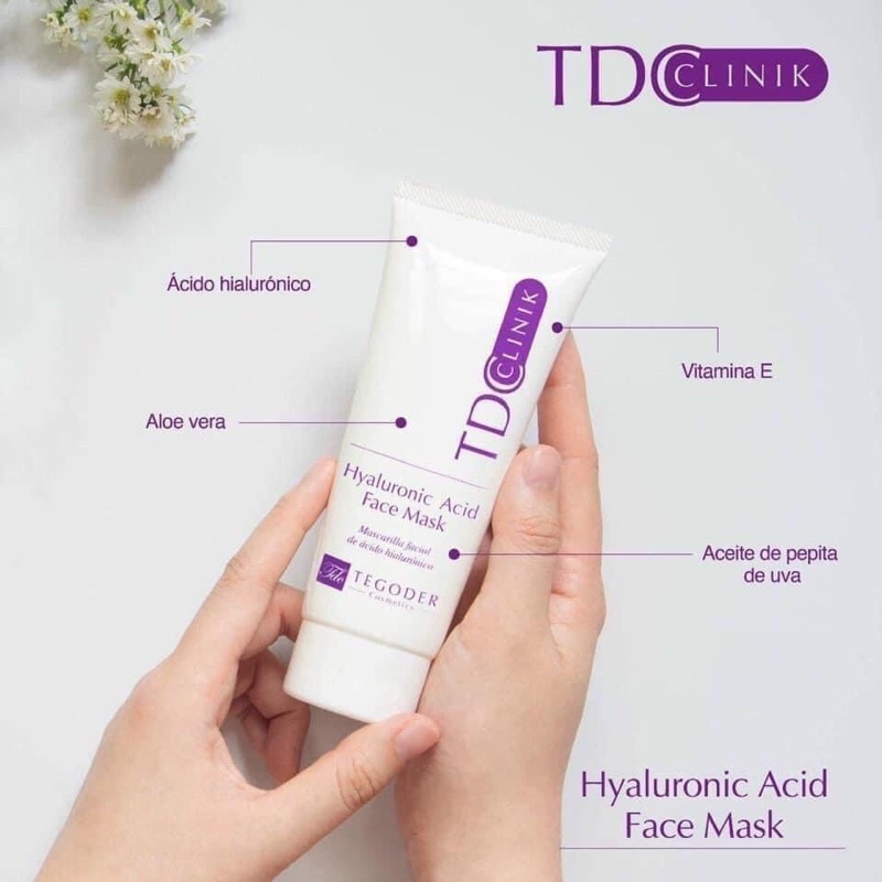 Mặt nạ Hyaluronic Acid cấp ẩm sâu, phục hồi da Tegoder Hyaluronic Acid face mask 50 ml