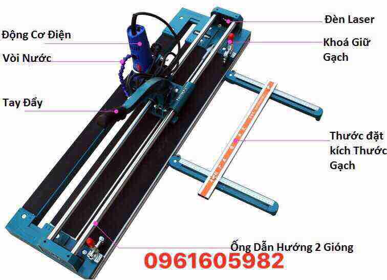 Máy cắt gạch bàn mài mòi towpay 80p-45 độ, Kiểu máy cắt hiện đại có thể cắt phẳng, Cắt Nghiêng 45 Độ, cắt tất cả những loại gạch, đá, đá bóng kính, đá gốm, đá hoa cương,