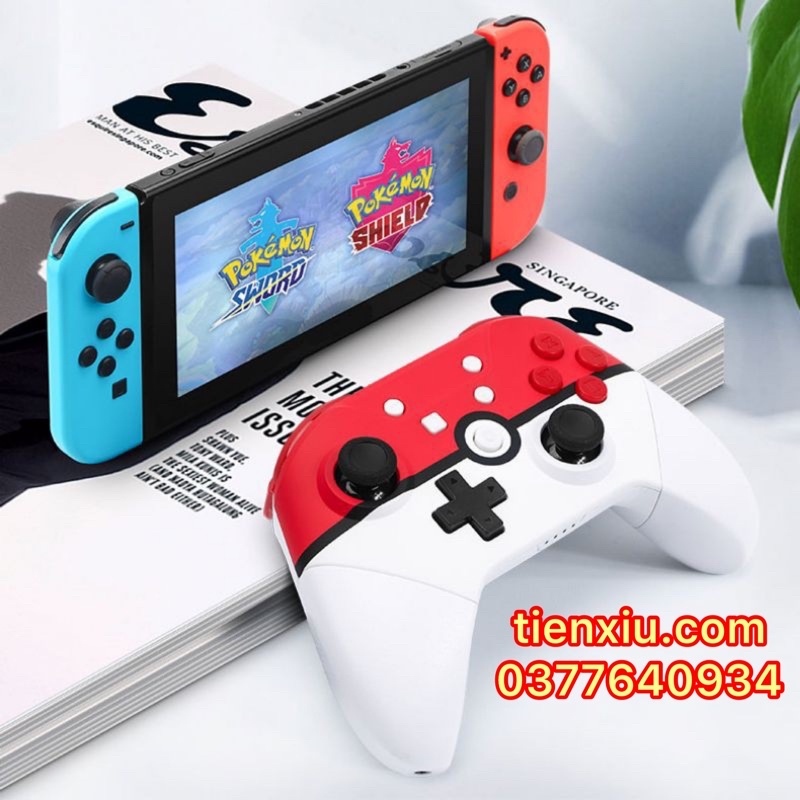 Tay cầm Nintendo Switch pro controller hãng AOLION - Full tính năng WAKE UP NFC Turbo cho nintendo switch lite ok