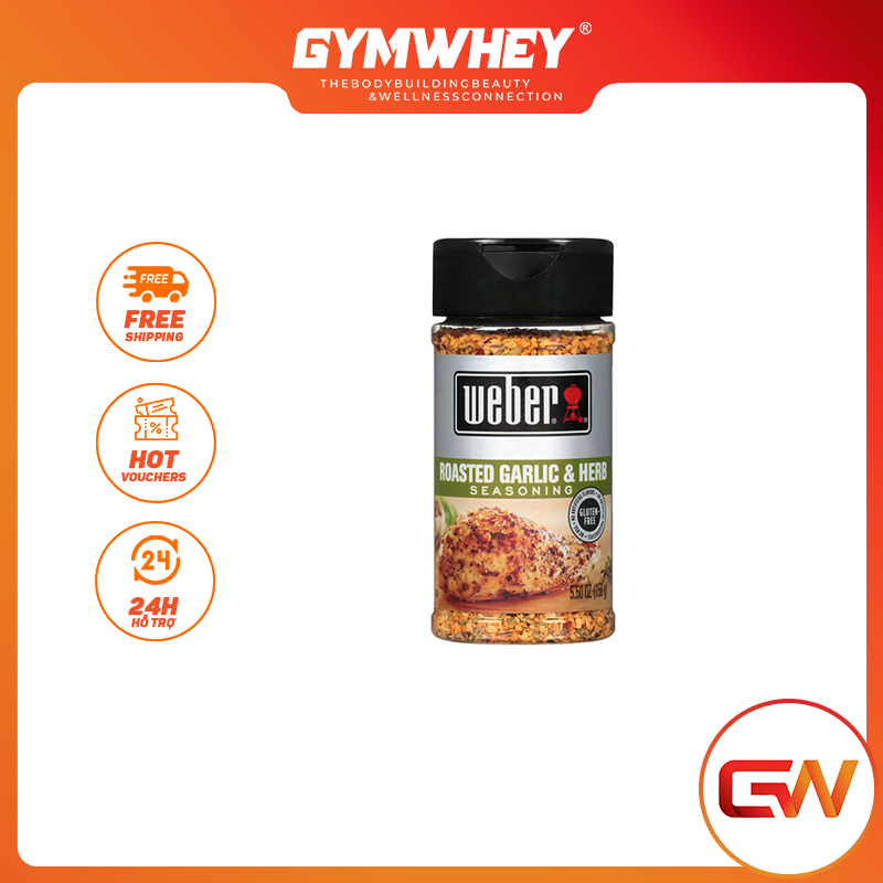 Weber gia vị ăn kiêng 0 calo, ăn heathy