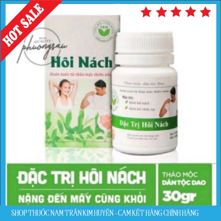 Khử mùi hôi nách-hôi chân trần kim huyền
