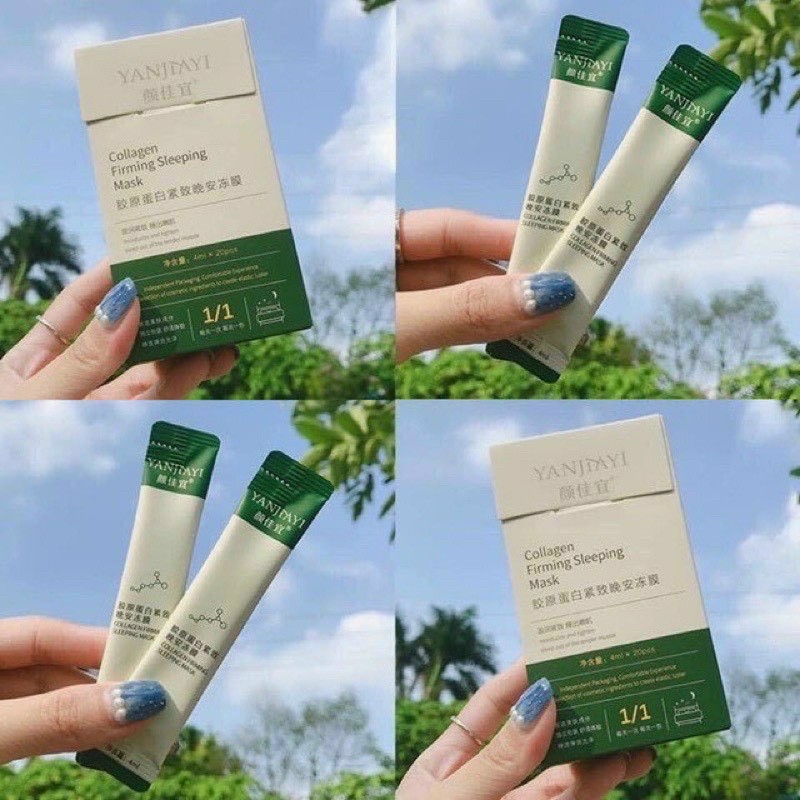 Mặt nạ ngủ thạch collagen nâng cơ