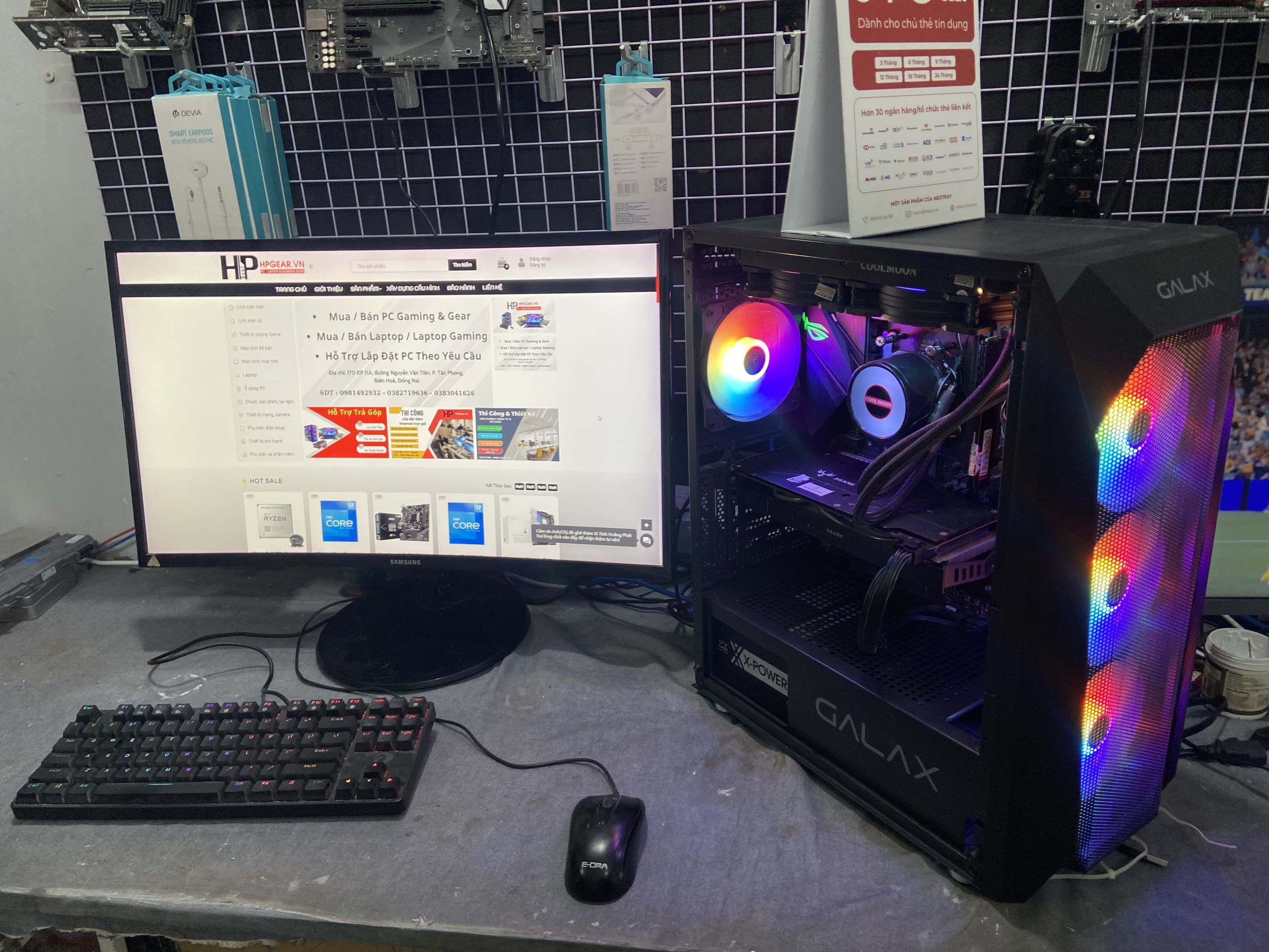 FULL BỘ PC RYZEN 5 GEAR LED RGB CHIẾN MƯỢT CÁC GAME
