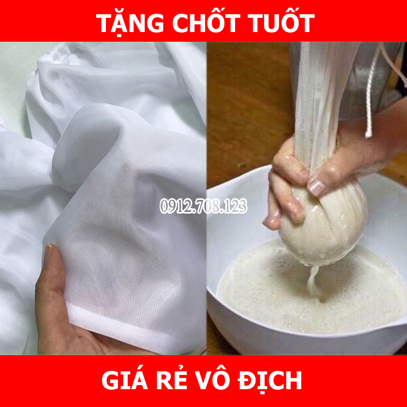 Túi lọc nấu ăn, Túi lọc sữa hạt đậu nành, Túi lọc Size 30x35cm
