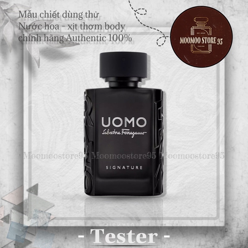 -𝐌𝐨𝐨𝐌𝐨𝐨- Nước hoa dùng thử Salvatore Ferragamo Uomo Signature
