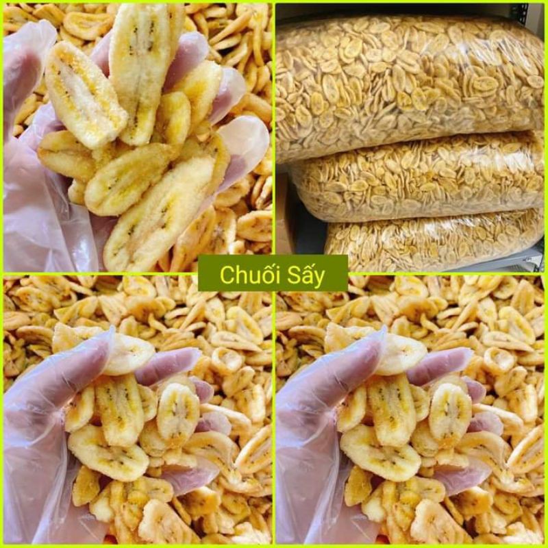 500gram chuối sấy