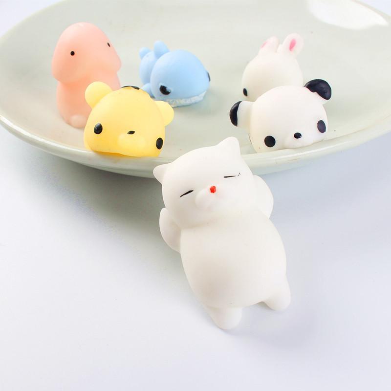 Combo 3 Con Đồ Chơi Squishy Mochi Hình Thú - Squishy Mochi Toys