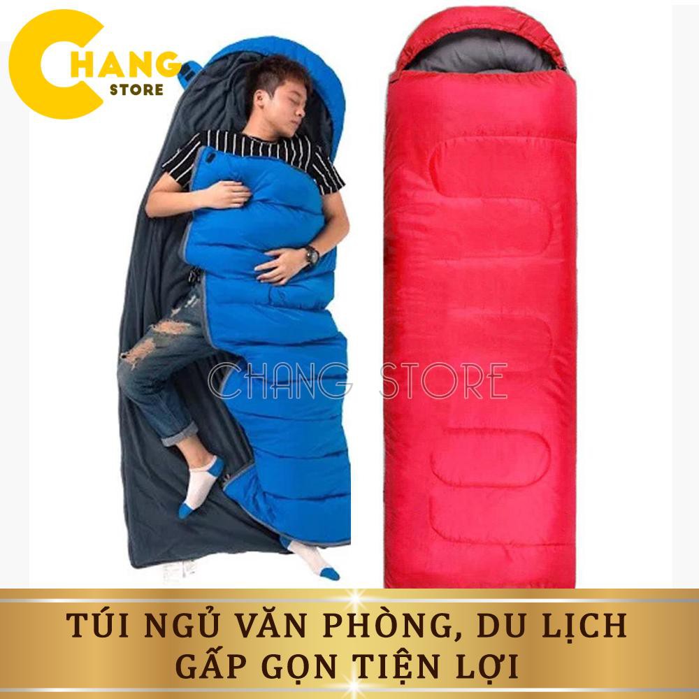 Bộ túi ngủ văn phòng, du lịch đi phượt xếp gọn đa năng siêu tiện lợi cho mọi người