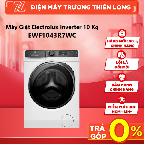 Máy giặt Electrolux UltimateCare 700 Inverter 10 kg EWF1043R7WC - EWF1043R7SC - 11 kg EWF1143R7WC - 