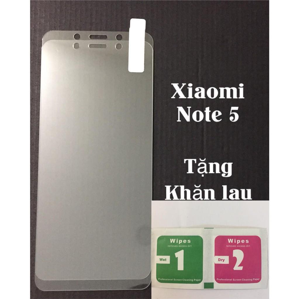 (Mua 1 tặng 1) Kính cường lực ( Trong suốt ) Xiaomi Redmi Note5 Redmi 5p Redmi S2 Redmi 6Pro Redmi 6A tặng khăn lau
