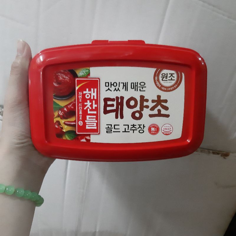 Tương ớt taeyangcho original 1kg Hàn Quốc loại ngon, cam kết hàng đúng mô tả, chất lượng đảm bảo an toàn đến sức khỏe người sử dụng
