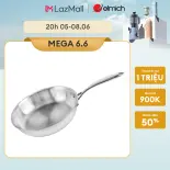 (Chỉ 20.06)Chảo inox nguyên khối Elmich Trimax EL 3846SI size 20cm