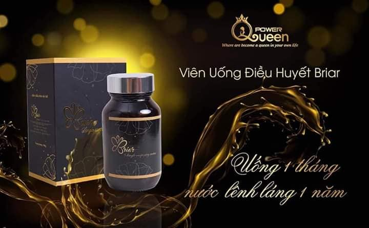 VIÊN ĐIỀU HUYẾT THUỶ MỘC ĐƠN BRIAR Tặng 1 viên đặt Briar pk