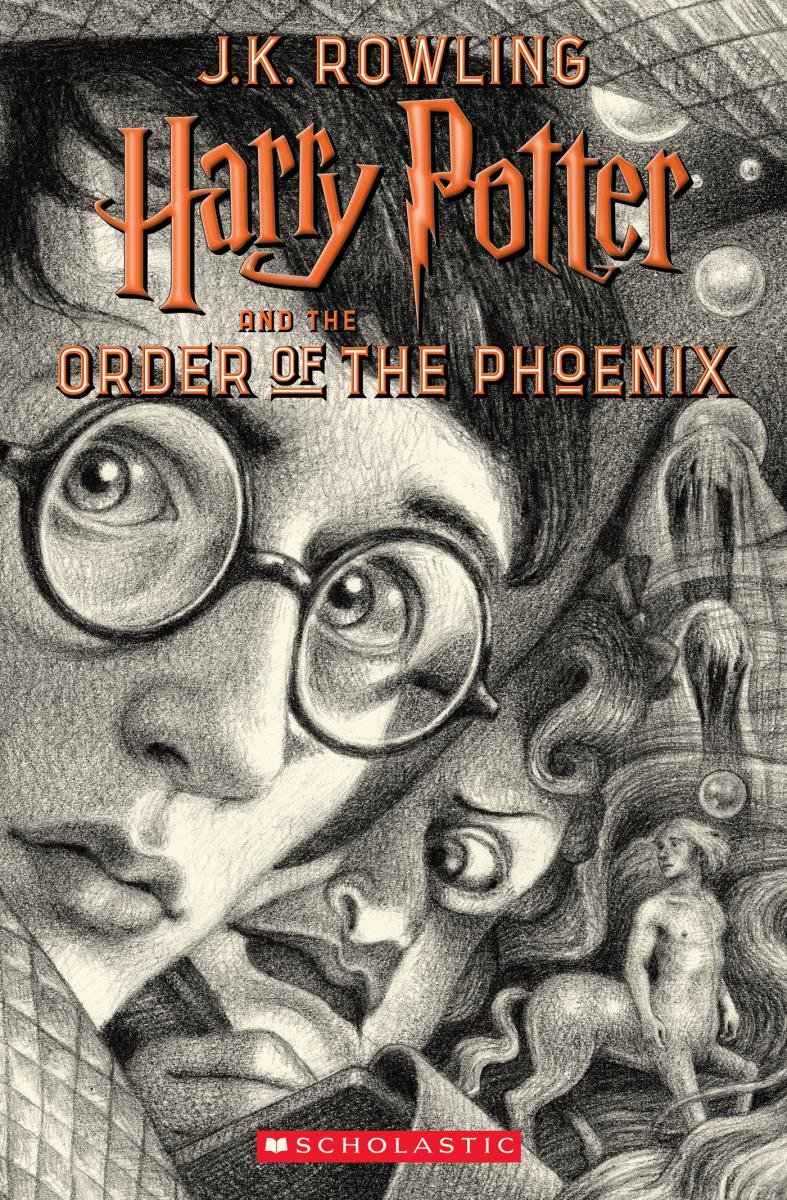 Sách - Harry Potter And The Order Of The Phoenix (20th Anniversary - Scholastic Edition) (Get A Free Glow In The Dark Wand Pen - Limited) - Phương Nam Book