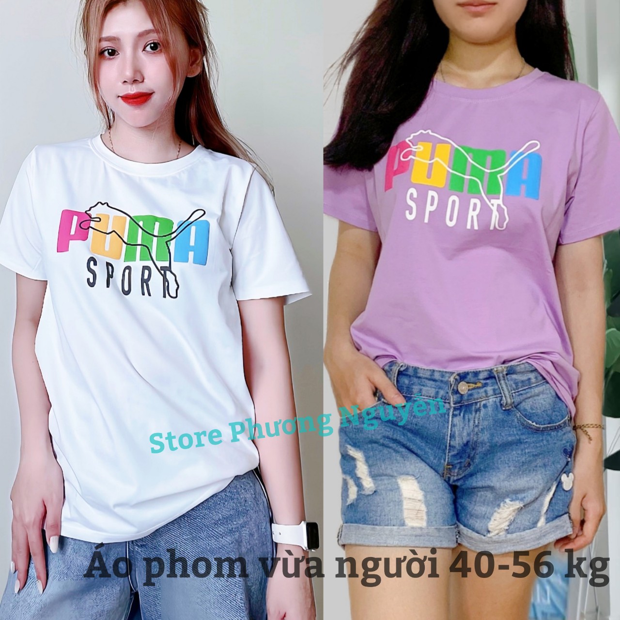 Áo thun nữ 100% cotton, áo phông cotton, chất vải thun Thái form vừa , vải thun đẹp mặc mát, co giãn 4 chiều