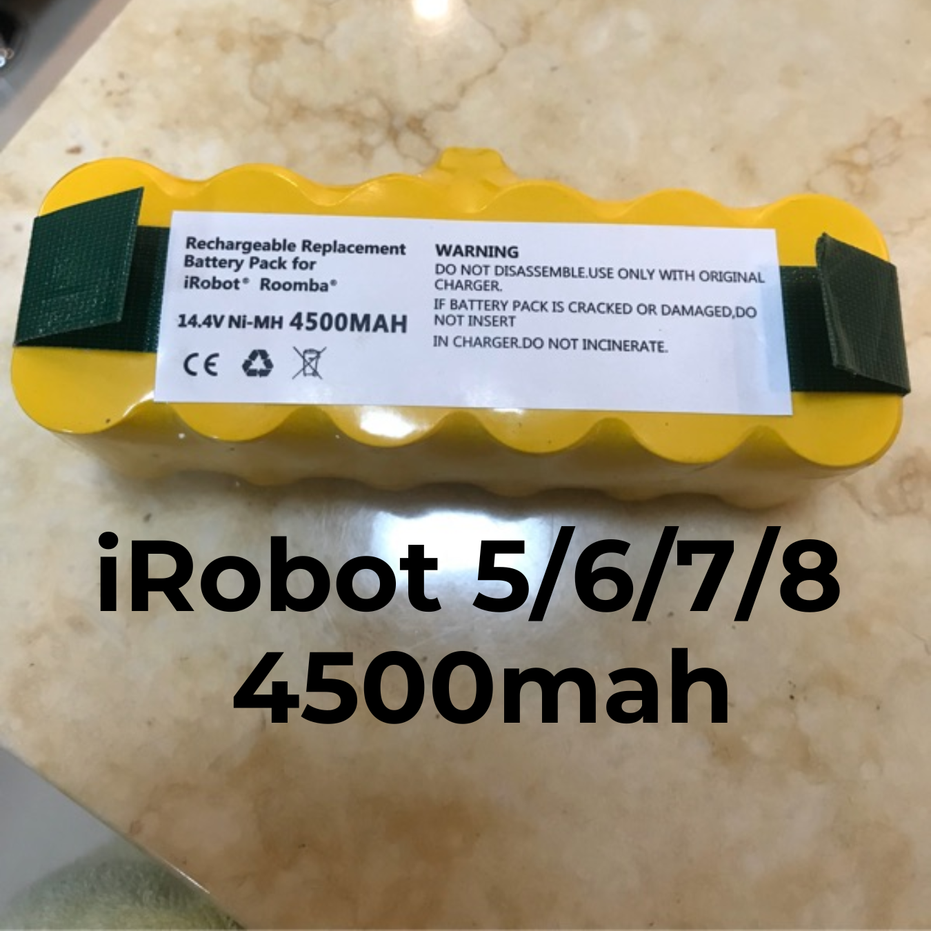 Bh 6 tháng - pin robot hút bụi irobot roomba 500 600 700 800 series 4500mah