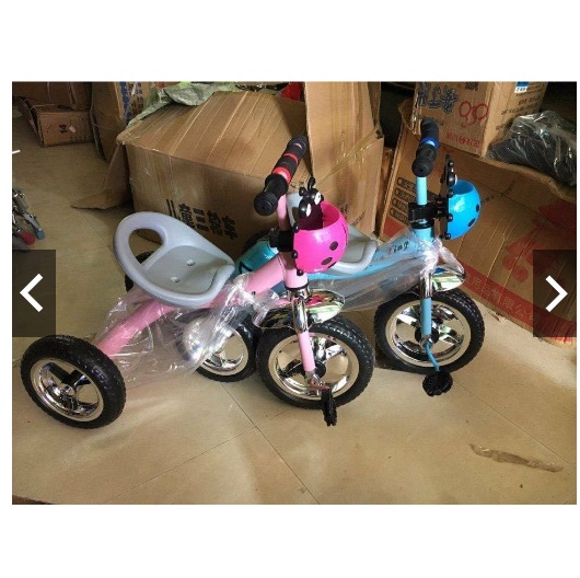 Xe đạp 3 bánh bình nước con bọ (mẫu mới 2022)