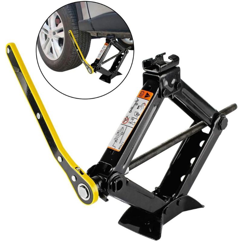 AUTOFun 1.5 Tấn Bộ Kích Nâng Gầm Chữ A Loại Kèm Cờ Lê Thông Minh Con Cho Xe Hơi Nâng Gầm Dễ Dàng Trọng Tải