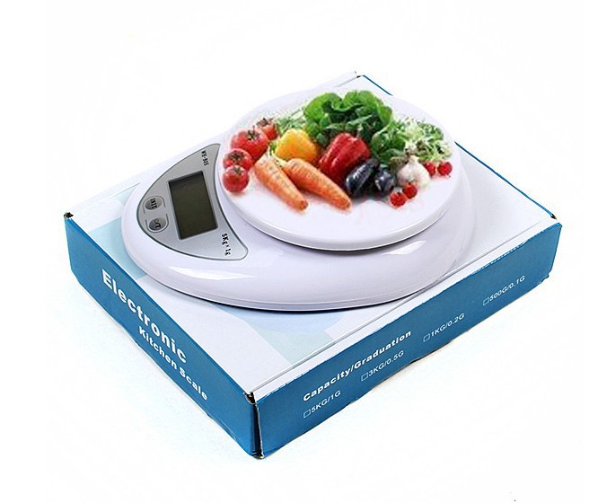 Cân bếp điện tử 5kg/1g